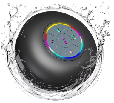 Soundra ShowerBeat™ – Wodoodporny Głośnik Bluetooth z LED